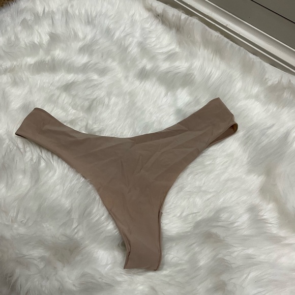 Sexy Little Things by Victoria's Secret Nude Thong with Sparkle Accent - Picture 3 of 6